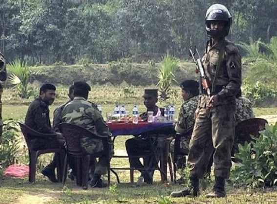 BSF Jawans abducted by Bangladesh smugglers released on Tuesday evening, flag meeting held on Tuesday night BSF Jawans abducted by Bangladesh smugglers released on Tuesday evening, flag meeting held on Tuesday night